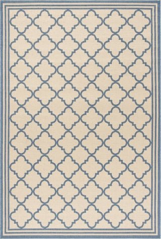 Safavieh Beach House BHS121 Cream / Blue Area Rug