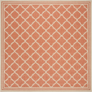 Safavieh Beach House BHS121 Rust / Creme Area Rug