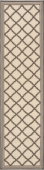 Safavieh Beach House BHS121 Creme / Brown Area Rug