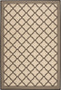 Safavieh Beach House BHS121 Creme / Brown Area Rug