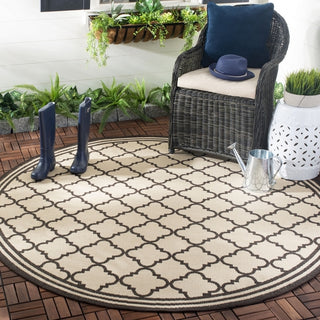 Safavieh Beach House BHS121 Creme / Brown Area Rug