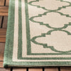 Safavieh Beach House BHS121 Cream / Green Area Rug