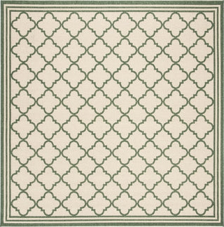 Safavieh Beach House BHS121 Cream / Green Area Rug