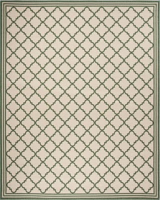 Safavieh Beach House BHS121 Cream / Green Area Rug