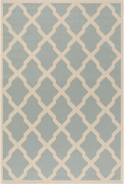 Safavieh Beach House BHS122 Aqua / Cream Area Rug