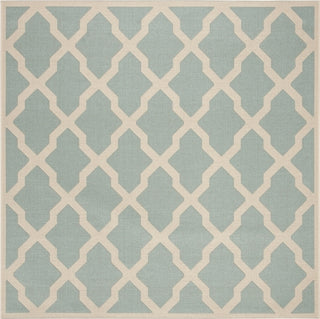 Safavieh Beach House BHS122 Aqua / Cream Area Rug