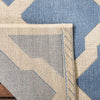 Safavieh Beach House BHS122 Blue / Creme Area Rug