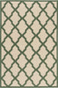 Safavieh Beach House BHS122 Cream / Green Area Rug