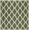 Safavieh Beach House BHS122 Green / Creme Area Rug