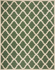 Safavieh Beach House BHS122 Green / Creme Area Rug