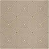 Safavieh Beach House BHS123 Creme / Brown Area Rug