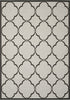 Safavieh Beach House BHS125 Light Grey / Charcoal Area Rug