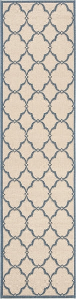 Safavieh Beach House BHS125 Cream / Blue Area Rug