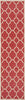 Safavieh Beach House BHS125 Red / Creme Area Rug