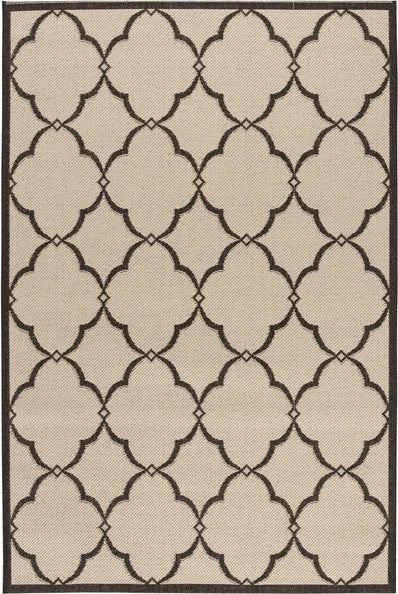 Safavieh Beach House BHS125 Creme / Brown Area Rug