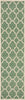 Safavieh Beach House BHS125 Green / Creme Area Rug