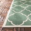 Safavieh Beach House BHS125 Green / Creme Area Rug