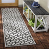 Safavieh Beach House BHS127 Light Grey / Charcoal Area Rug