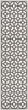 Safavieh Beach House BHS127 Light Grey / Charcoal Area Rug