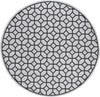 Safavieh Beach House BHS127 Light Grey / Charcoal Area Rug