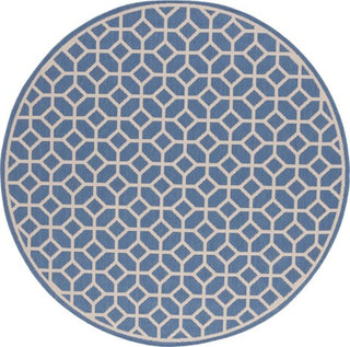 Safavieh Beach House BHS127 Blue / Creme Area Rug