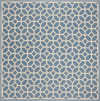 Safavieh Beach House BHS127 Blue / Creme Area Rug