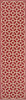 Safavieh Beach House BHS127 Red / Creme Area Rug