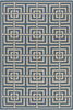 Safavieh Beach House BHS128 Blue / Creme Area Rug