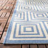 Safavieh Beach House BHS128 Blue / Creme Area Rug