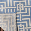 Safavieh Beach House BHS128 Blue / Creme Area Rug