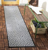 Safavieh Beach House BHS129 Light Grey / Charcoal Area Rug