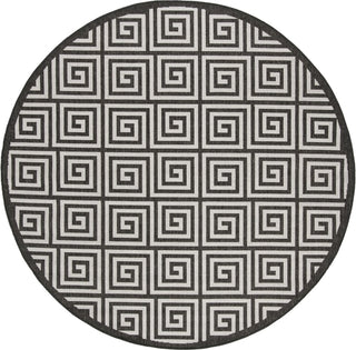 Safavieh Beach House BHS129 Light Grey / Charcoal Area Rug