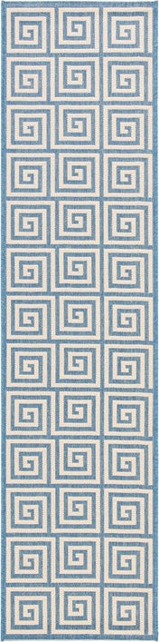 Safavieh Beach House BHS129 Cream / Blue Area Rug