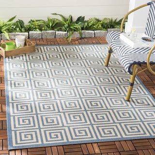 Safavieh Beach House BHS129 Cream / Blue Area Rug