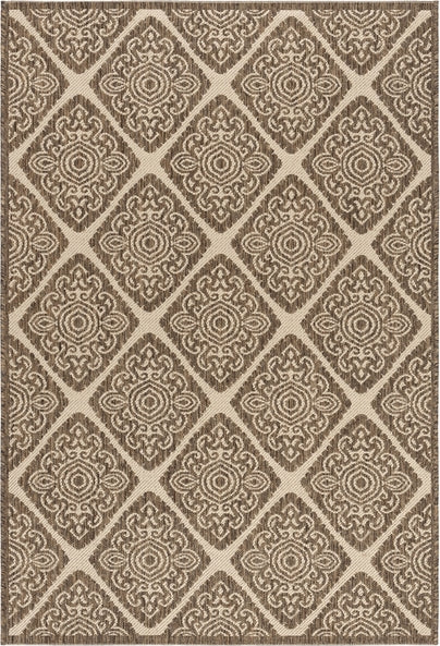 Safavieh Beach House BHS132 Cream / Beige Area Rug