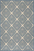 Safavieh Beach House BHS132 Cream / Blue Area Rug