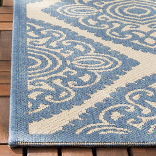 Safavieh Beach House BHS132 Cream / Blue Area Rug