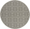 Safavieh Beach House BHS134 Light Grey / Charcoal Area Rug