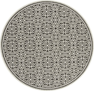 Safavieh Beach House BHS134 Light Grey / Charcoal Area Rug