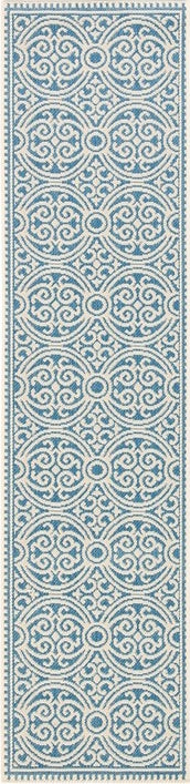 Safavieh Beach House BHS134 Cream / Blue Area Rug