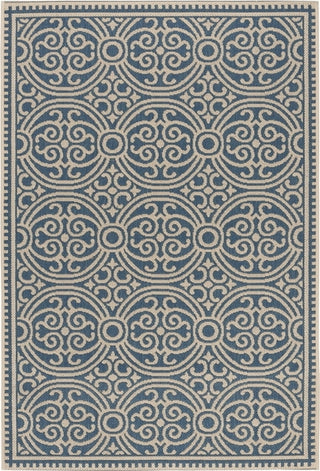 Safavieh Beach House BHS134 Cream / Blue Area Rug