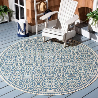 Safavieh Beach House BHS134 Cream / Blue Area Rug