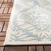 Safavieh Beach House BHS135 Aqua / Cream Area Rug