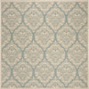 Safavieh Beach House BHS135 Aqua / Cream Area Rug