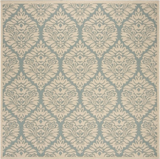 Safavieh Beach House BHS135 Aqua / Cream Area Rug