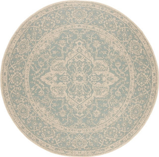 Safavieh Beach House BHS137 Aqua / Cream Area Rug