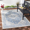 Safavieh Beach House BHS137 Blue / Creme Area Rug