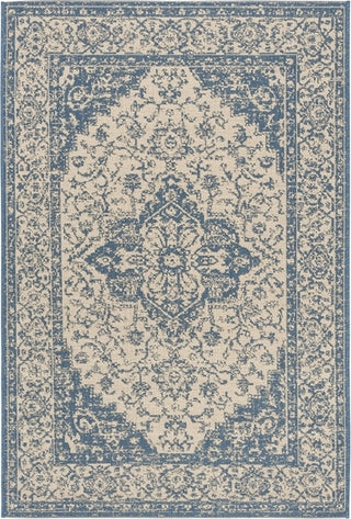 Safavieh Beach House BHS137 Cream / Blue Area Rug