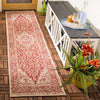 Safavieh Beach House BHS137 Red / Creme Area Rug