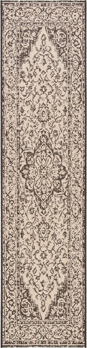 Safavieh Beach House BHS137 Creme / Brown Area Rug